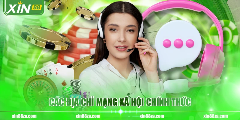 Các địa chỉ mạng xã hội chính thức