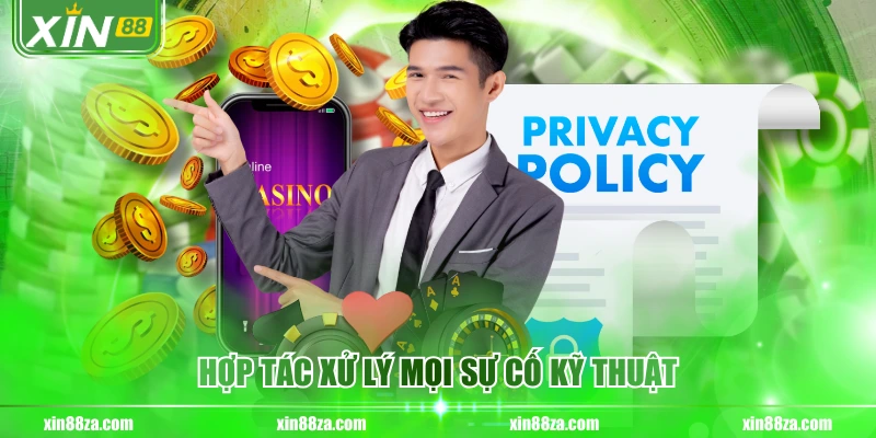 Hợp tác xử lý mọi sự cố kỹ thuật