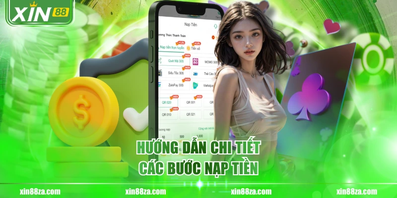 Hướng dẫn chi tiết các bước nạp tiền