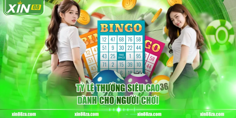 Tỷ lệ thưởng siêu cao dành cho người chơi